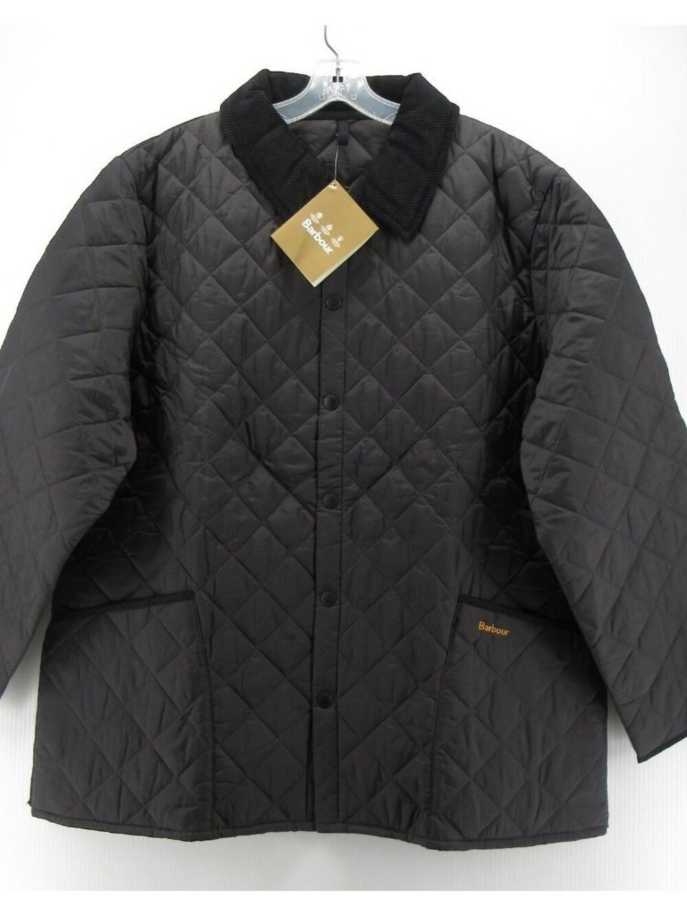 Barbour Jacket XXL Liddesdale Quilted Corduroy Collar Barn Chore NEW
